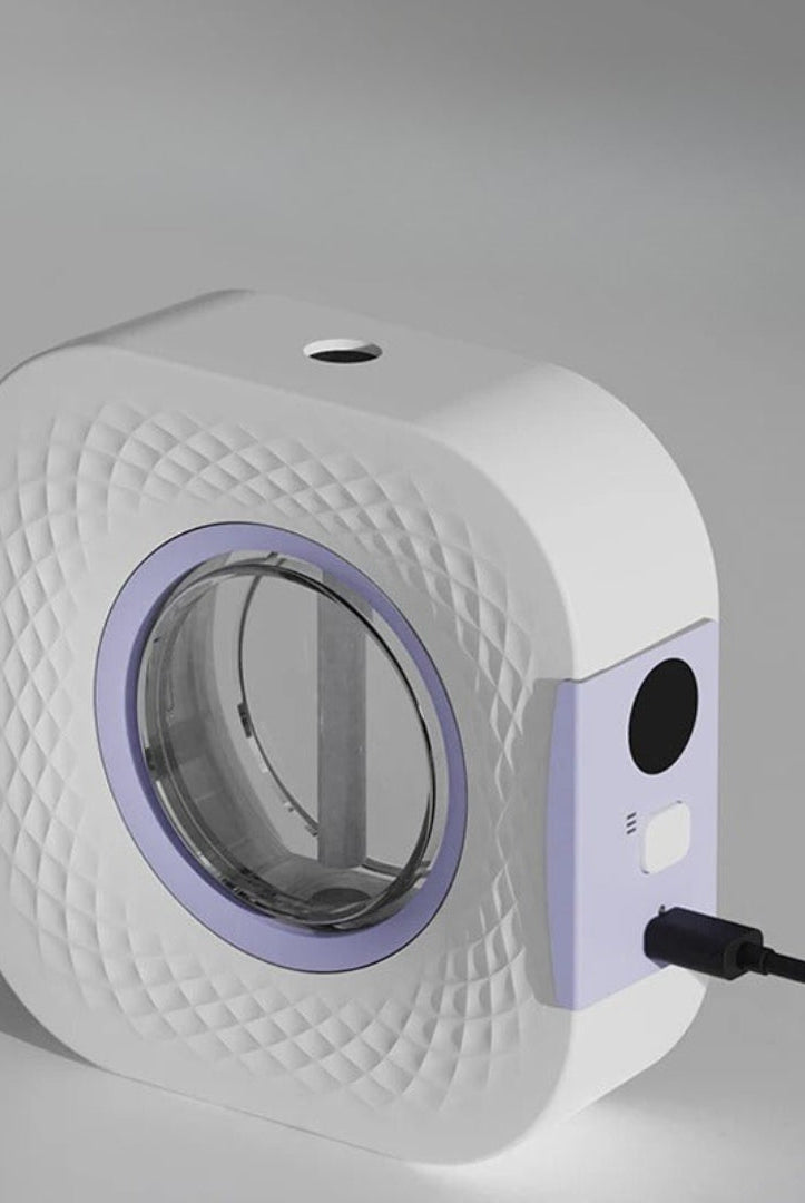 Aromatherapy Air Purifier and Humidifier – Wall-Mounted Design with Multi-Color Night Light for Fresh, Inviting Atmosphere