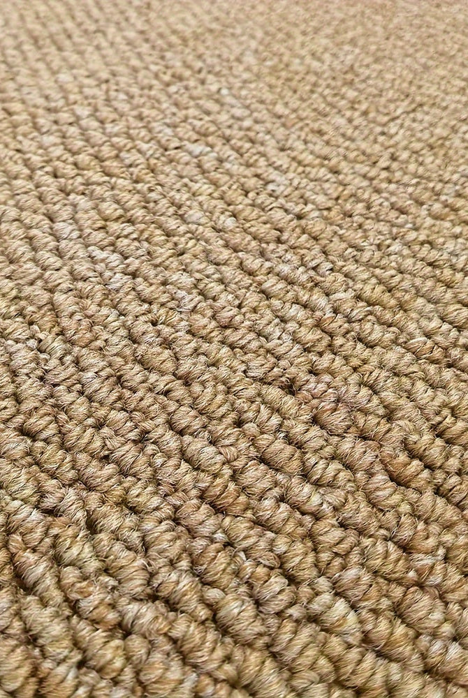 Close-up of beige carpet texture