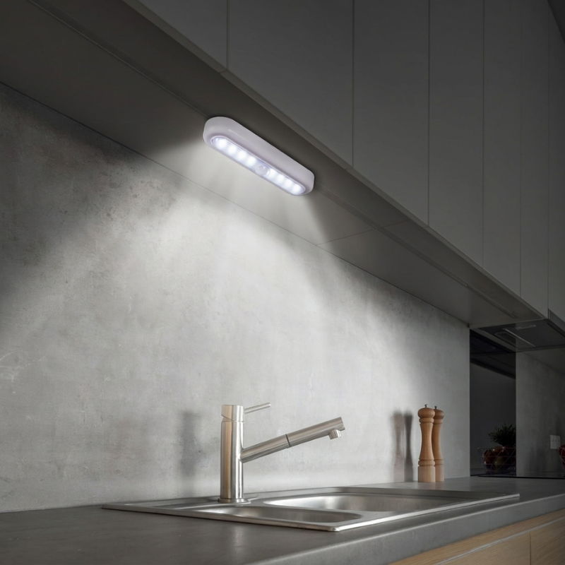 Motion Sensor Lights - Wireless Convenience with 80 Lumens & 16ft Range 03