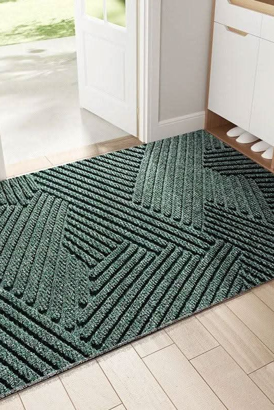Nordic Design Non-Slip Doormat for Indoor and Outdoor Use – Durable Welcome Mat with Easy Cleaning Texture 0