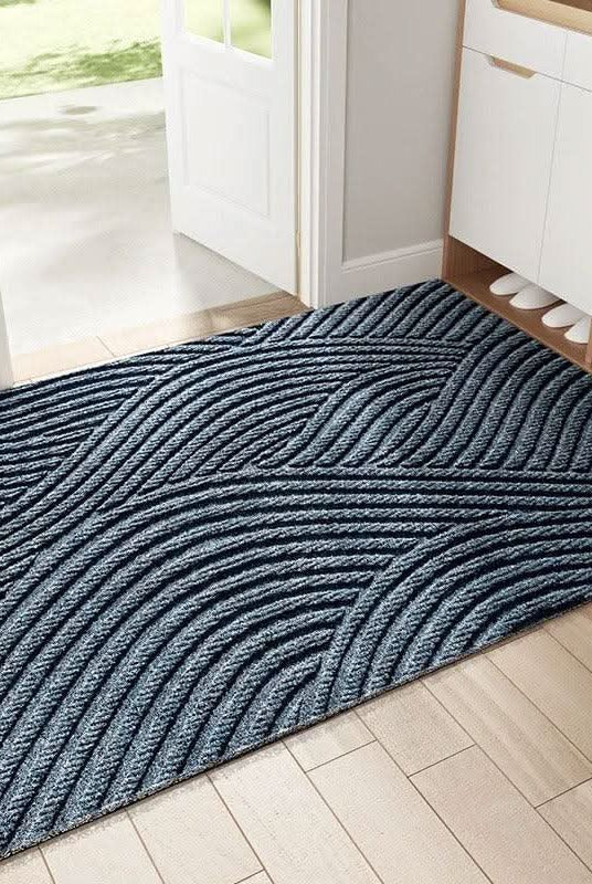 Nordic Design Non-Slip Doormat for Indoor and Outdoor Use – Durable Welcome Mat with Easy Cleaning Texture 4