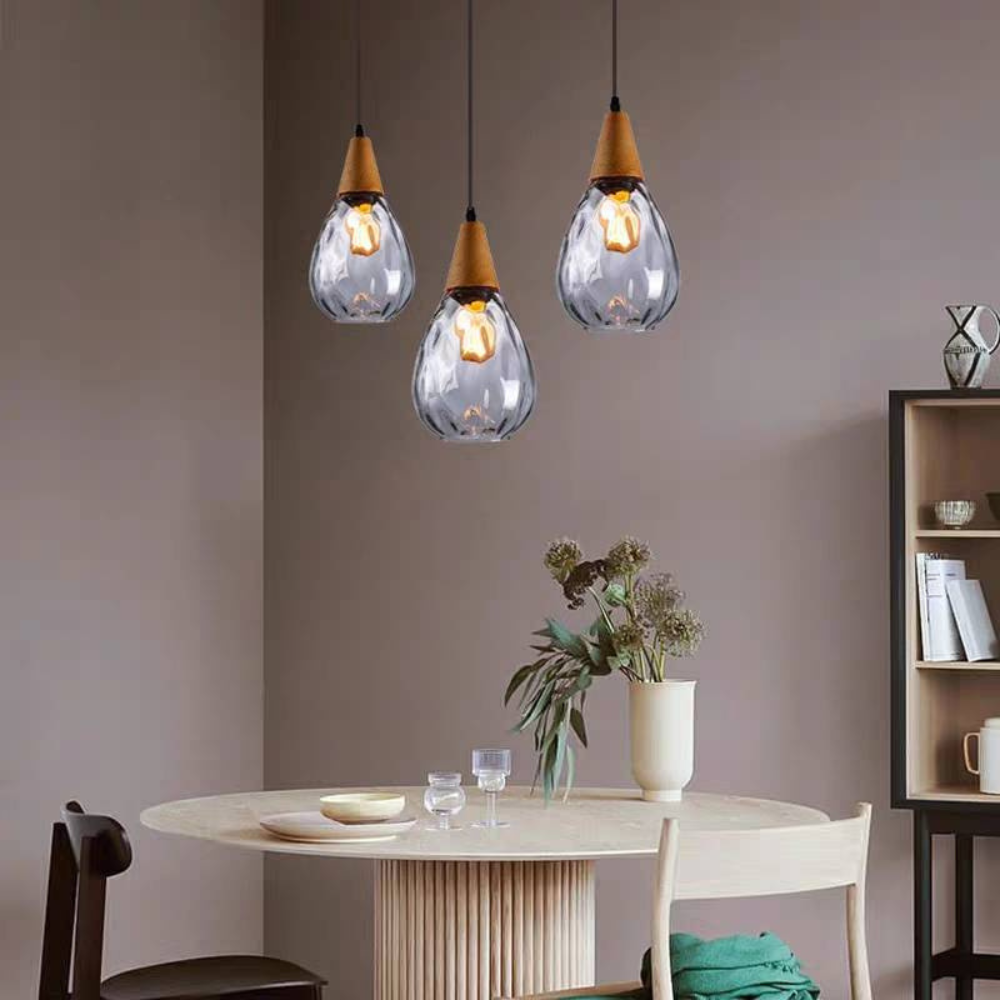 Vintage Teardrop Pendant Light - Elegant Design for Any Space 4