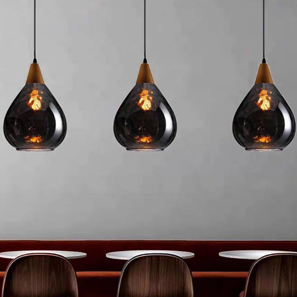 Vintage Teardrop Pendant Light - Elegant Design for Any Space 9