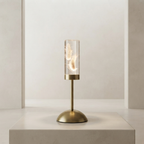 LED Table Lamp Rechargeable Dimmable Floral Design