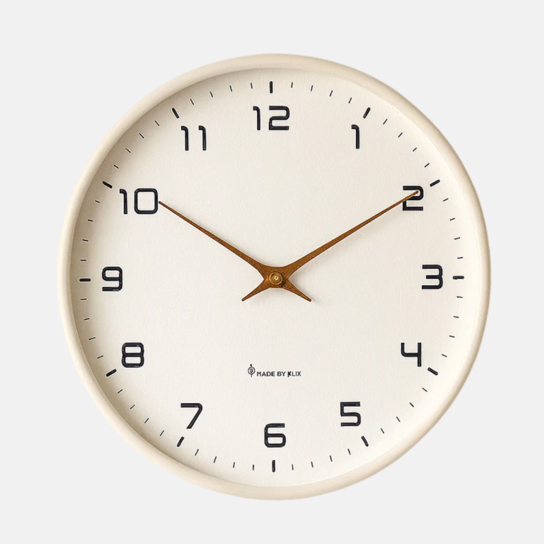 Scandinavian Wooden Wall Clock Ð Minimalist Nordic Design for Modern Interiors 0