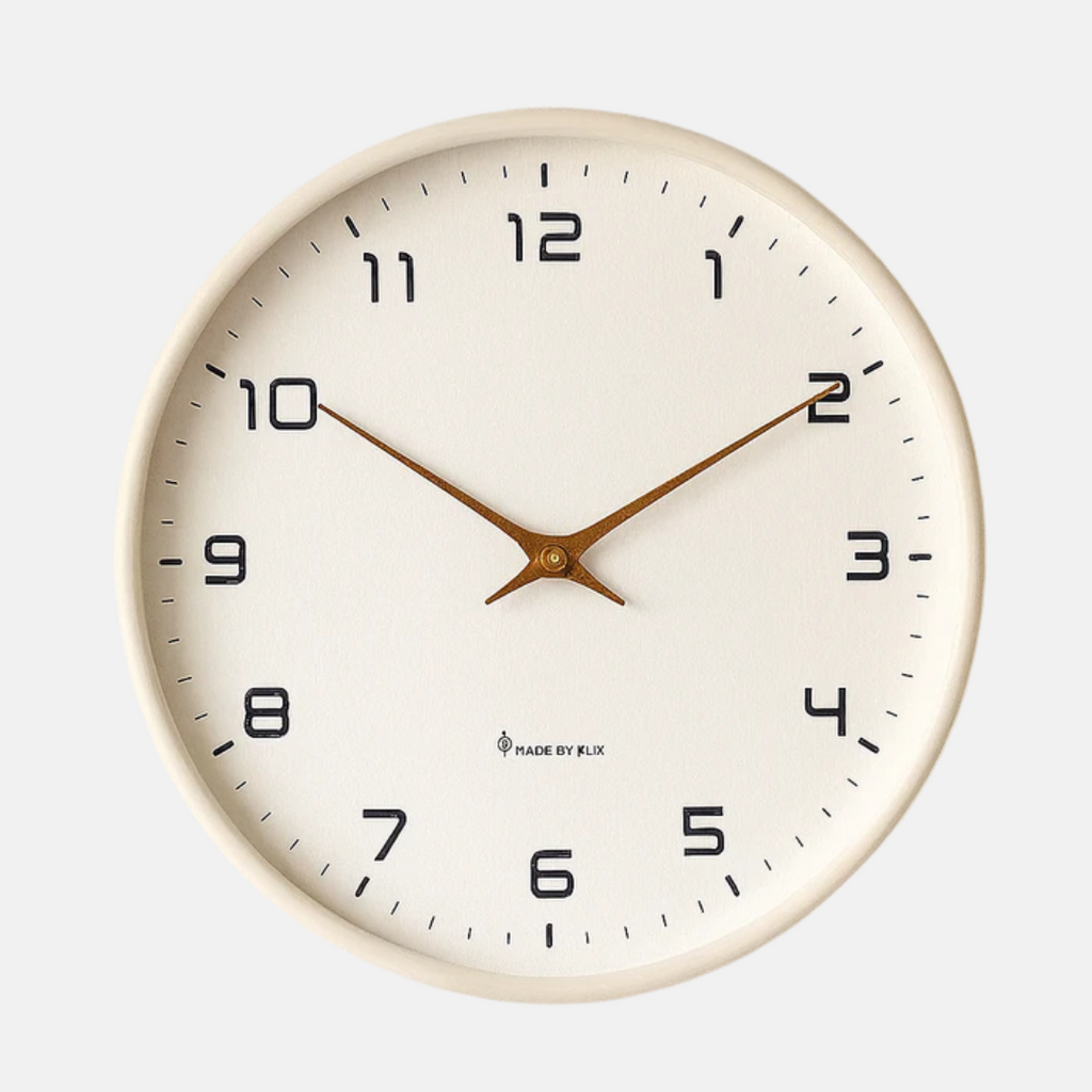 Scandinavian Wooden Wall Clock Ð Minimalist Nordic Design for Modern Interiors 0