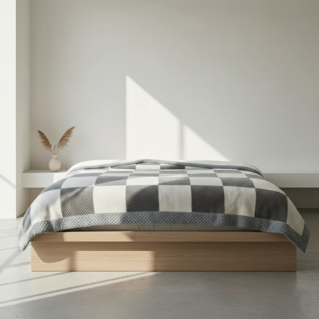 Ultra Soft Coral Fleece Throw Blanket for Bed and Sofa – Cozy, Versatile, Machine Washable