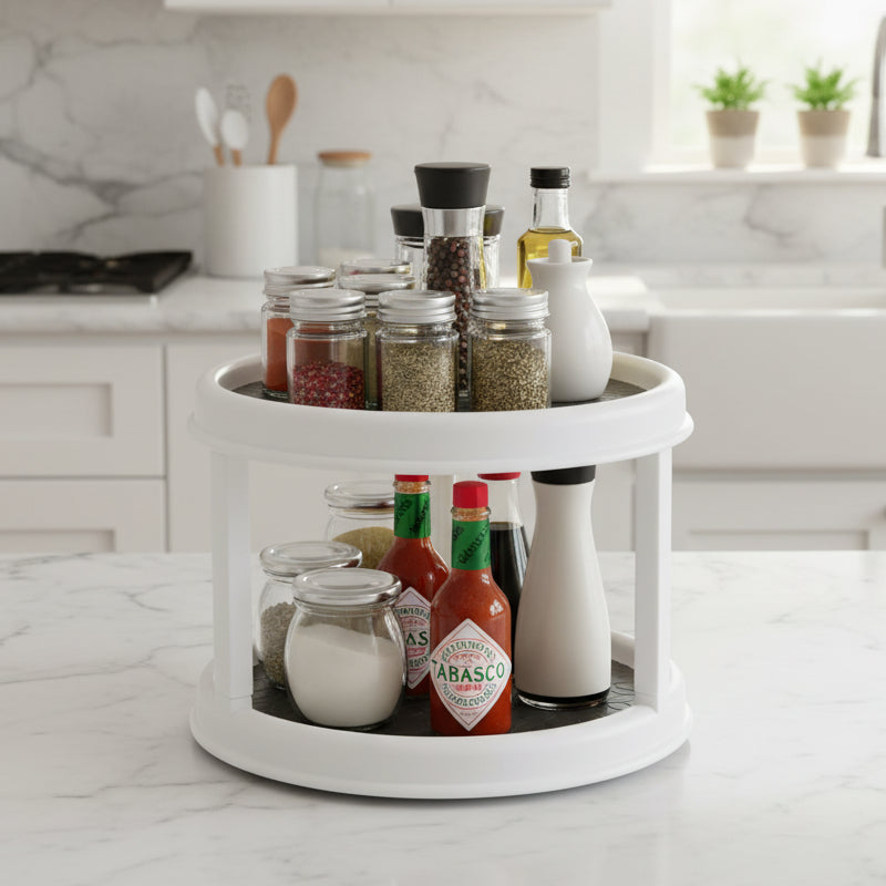 2 Tier Rotating Spice Rack 02