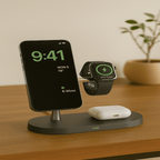3-in-1 MagSafe Charging Station - Fast Charge for iPhone, Watch, AirPods 2