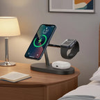 3-in-1 MagSafe Charging Station - Fast Charge for iPhone, Watch, AirPods 3