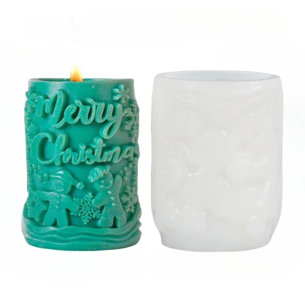 3D Christmas Candle Mold - Create Unique Festive Designs with Silicone Molds 12