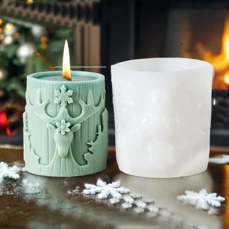 3D Christmas Candle Mold - Create Unique Festive Designs with Silicone Molds 13