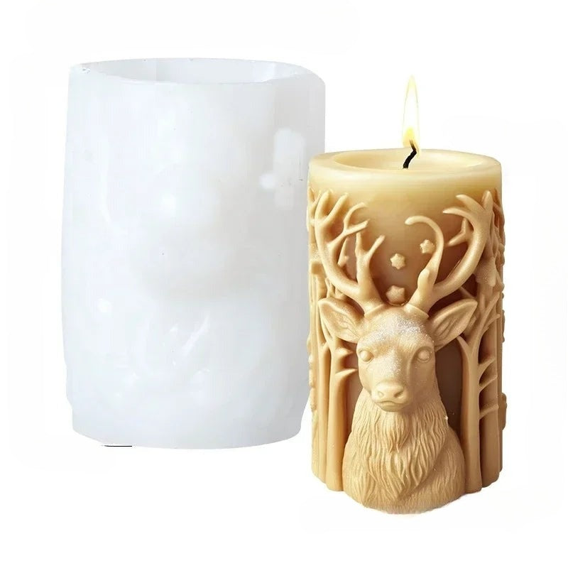 3D Christmas Candle Mold - Create Unique Festive Designs with Silicone Molds 14