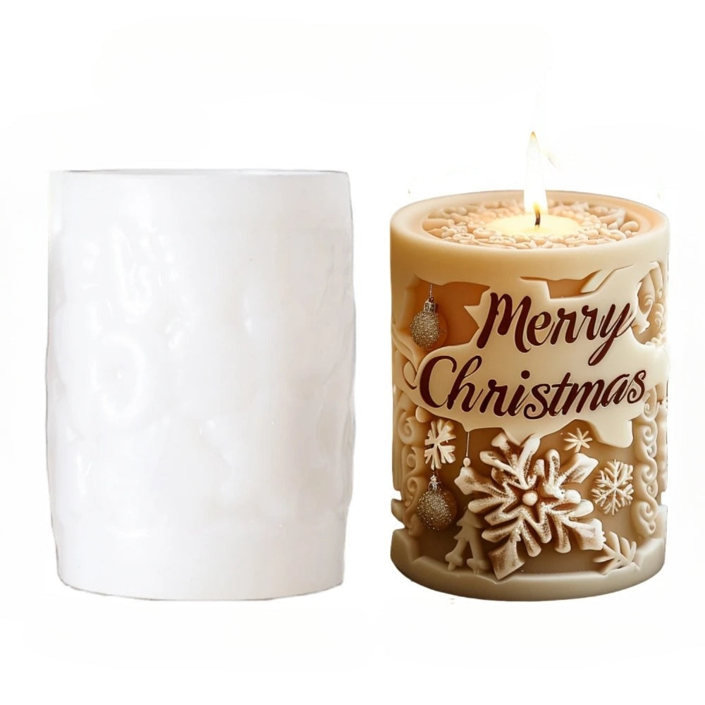 3D Christmas Candle Mold - Create Unique Festive Designs with Silicone Molds 9