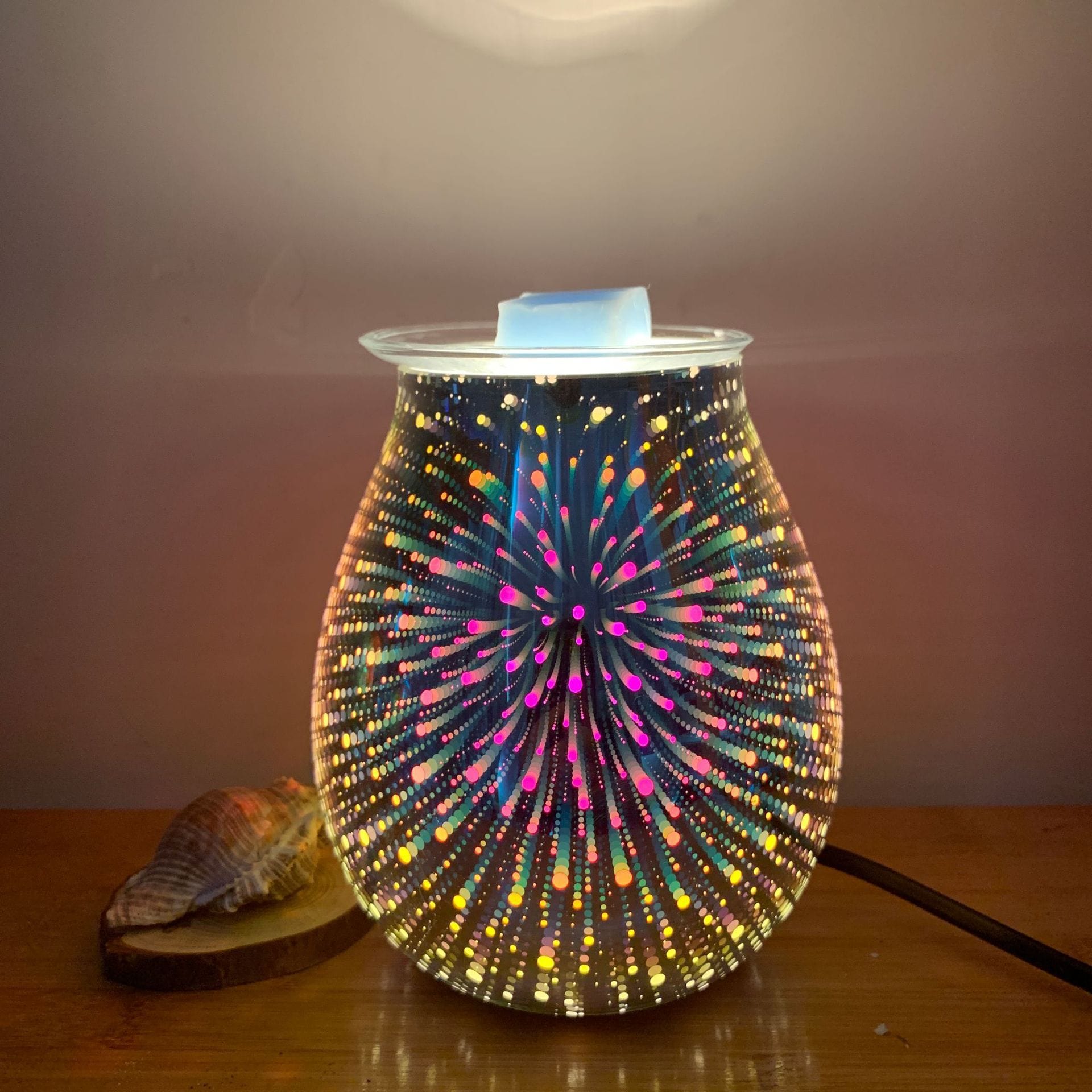 3D Glass LED Aroma Diffuser - Best Essential Oil Diffuser for Relaxation 2