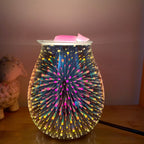 3D Glass LED Aroma Diffuser - Best Essential Oil Diffuser for Relaxation 3