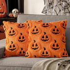 3D Halloween Throw Pillows - Soft Plush Covers for Cozy Decor 18x18 4