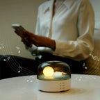 3D Moon LED Night Light Speaker – Rechargeable Ambient Lamp with Soothing Sounds for Relaxation and Calming Atmosphere 3
