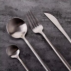 4-Piece Cutlery Set - Durable 304 Stainless Steel & Sleek Design 5