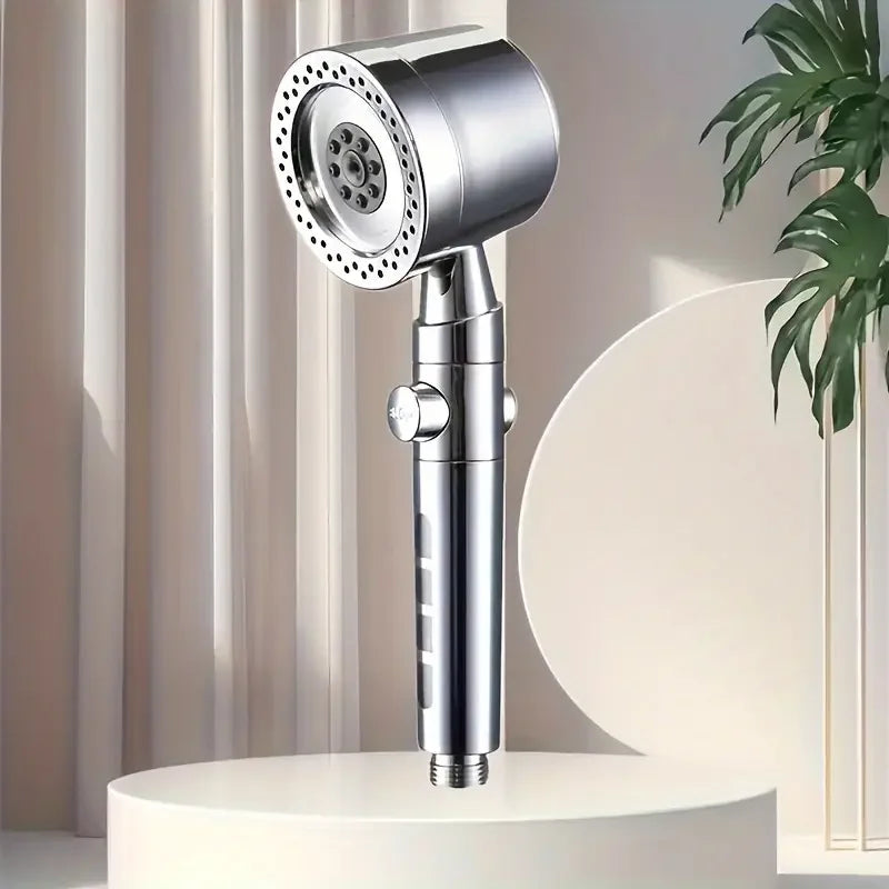 6-Mode Handheld Shower Head - Built-In Filter & One-Button Control 12