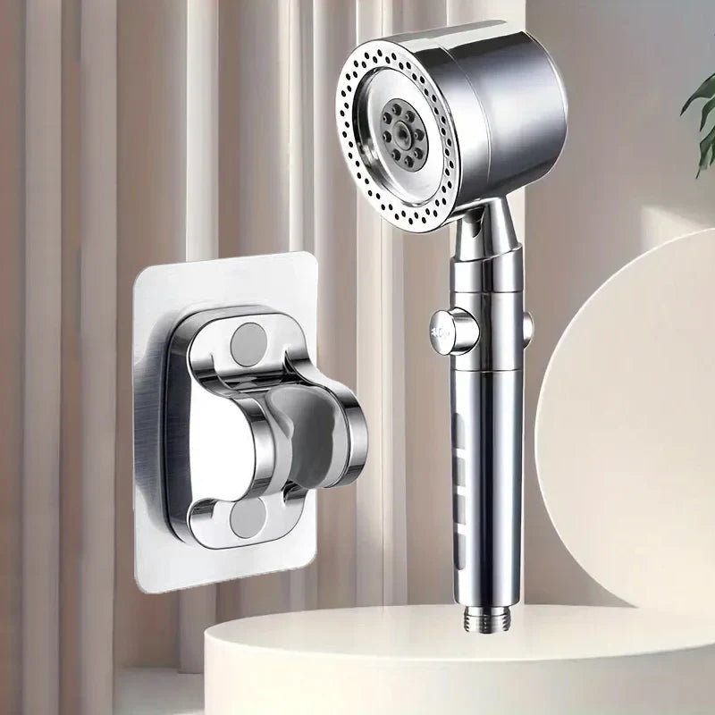 6-Mode Handheld Shower Head - Built-In Filter & One-Button Control 19