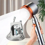 6-Mode Handheld Shower Head - Built-In Filter & One-Button Control 7