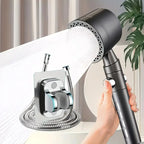 6-Mode Handheld Shower Head - Built-In Filter & One-Button Control 8