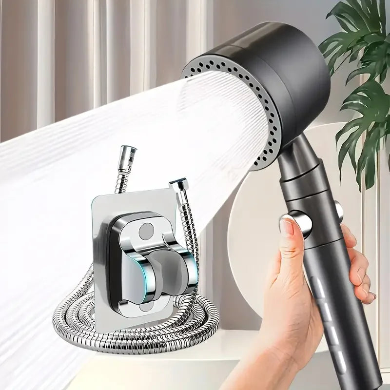 6-Mode Handheld Shower Head - Built-In Filter & One-Button Control 8