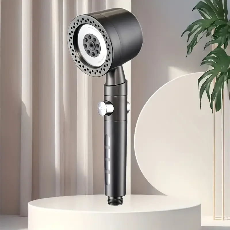 6-Mode Handheld Shower Head - Built-In Filter & One-Button Control 9