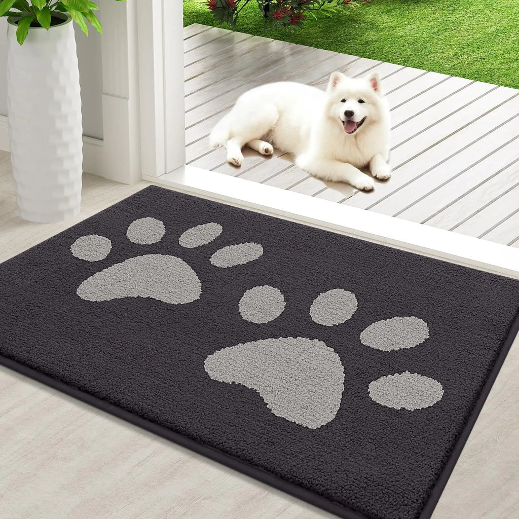 Absorbent Dog Mat - Quick Drying Microfibres with Non-Slip Backing 0