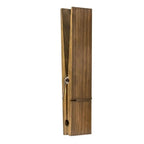 Adhesive Towel Clip - Strong Hold, No Drilling, Elegant Dark Walnut Finish 5
