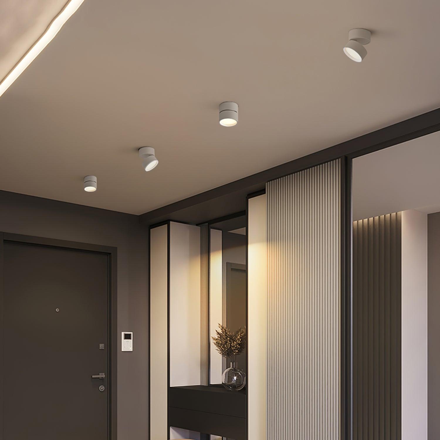 Adjustable LED Ceiling Spotlight – Modern Surface Mounted Light for Home and Office, Compact Design with Adjustable Direction 4
