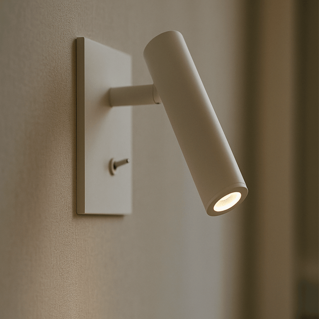 Adjustable LED Wall Lamp with Knob Switch – Modern Minimalist Wall Sconce Lighting for Home Décor, Warm White Illumination 0