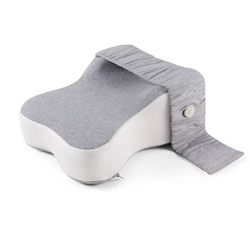 Adjustable Memory Foam Knee Pillow - Ergonomic Support for Side Sleepers 0