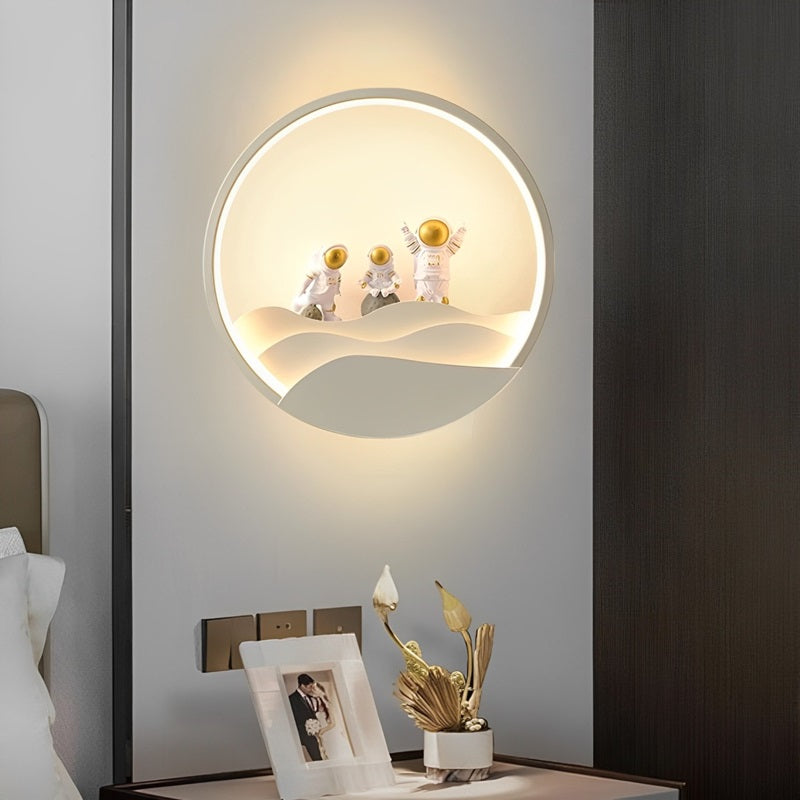 Adjustable Tri-Color LED Wall Sconce Lighting – 18W Energy-Efficient Wall Lights for Modern Interiors 0