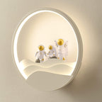 Adjustable Tri-Color LED Wall Sconce Lighting – 18W Energy-Efficient Wall Lights for Modern Interiors 2