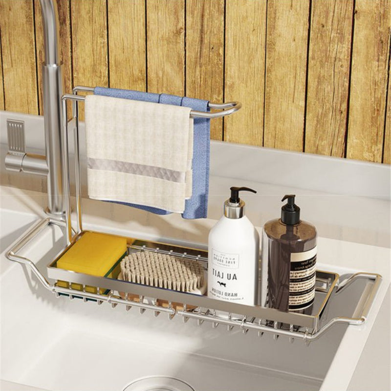 Adjustable Under Sink Organizer - Space-Saving Kitchen Sink Caddy 2