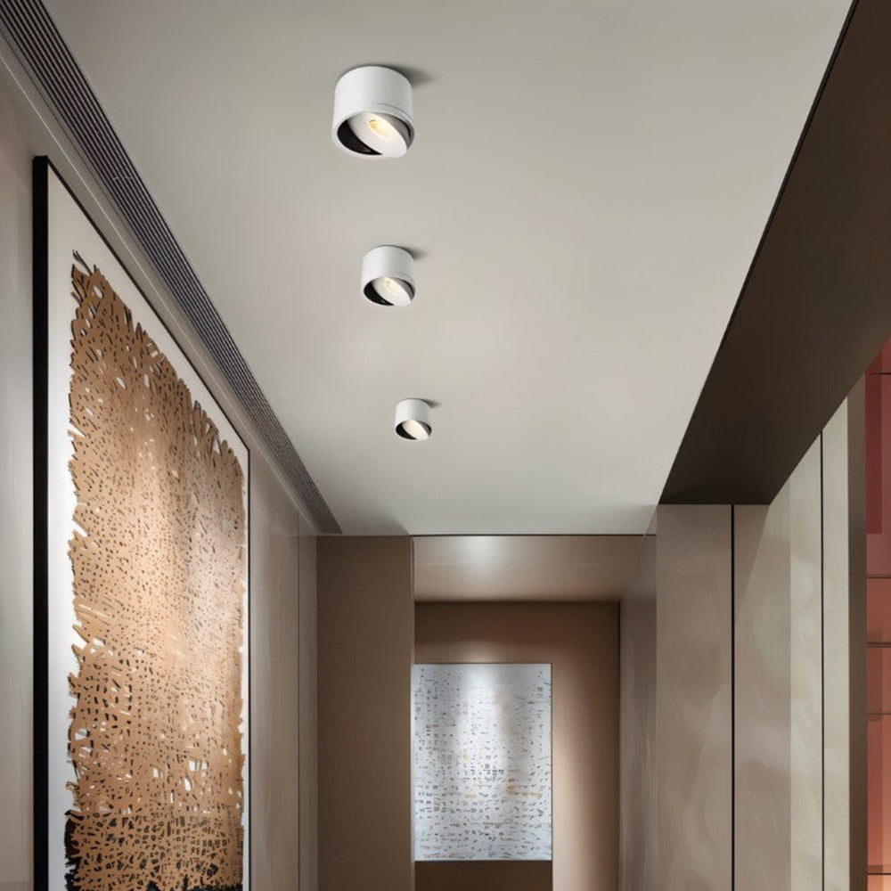 Aluminium LED Ceiling Light - Efficient Brightness with 30° Tilt 8