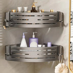Aluminum Corner Shower Caddy - Rust-Resistant Bathroom Organizer 6