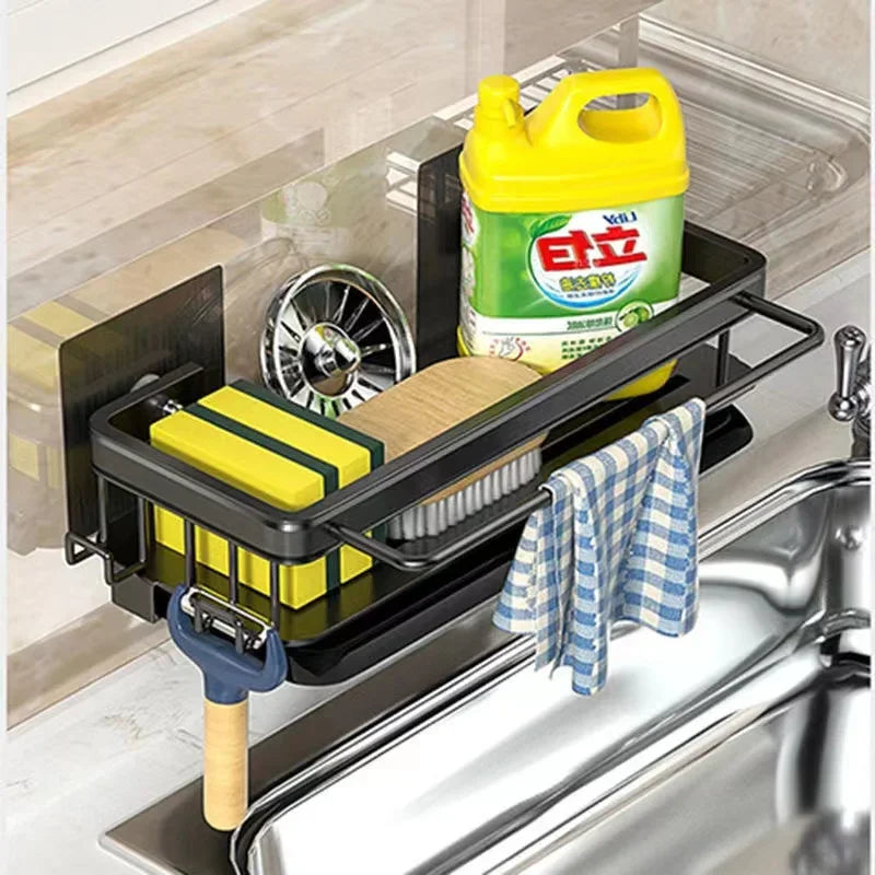 Aluminum Over The Sink Dish Rack - Self-Draining, Space-Saving Design 2