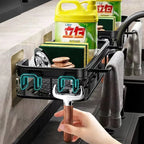 Aluminum Over The Sink Dish Rack - Self-Draining, Space-Saving Design 3