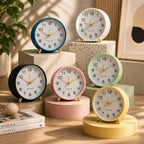 Analog Table Clock - Scandinavian Design with Quiet Sweeping Movement 1