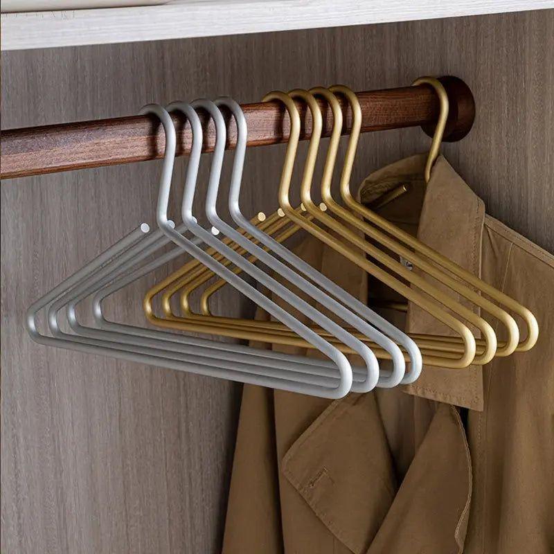 Anti-Slip Clothes Hanger - Durable Matte Finish, Space-Saving Design, 5-Pack 6