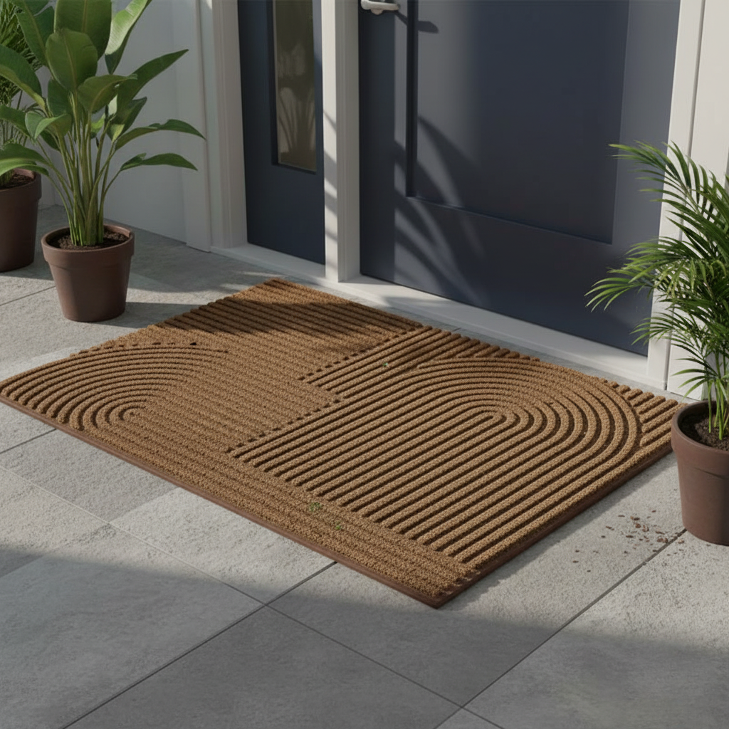 Anti-Slip Doormat - Modern Indoor & Outdoor Welcome Mat 0