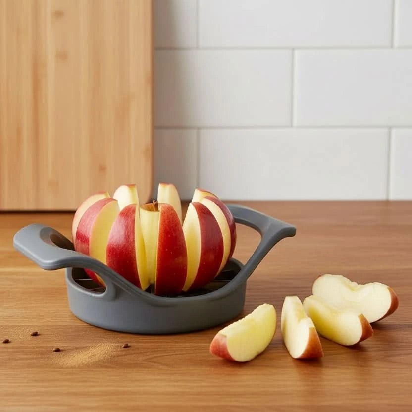 Apple Slicer, Multi Blade Cutter, Ergonomic Grip, Fruit Corer 2