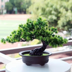 Artificial Mini Bonsai Plant - Realistic Faux Decor for Indoor Spaces 5
