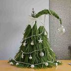 Artificial Small Christmas Tree with Realistic Green PE Foliage – Compact Holiday Decor for Indoor Spaces 6