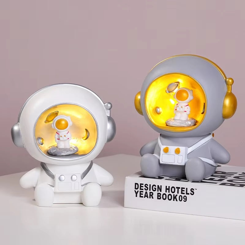 AstroSaver Kids Piggy Bank and Night Lamp - Fun Astronaut Design with Soft Glow for Saving Money and Bedtime Comfort 5