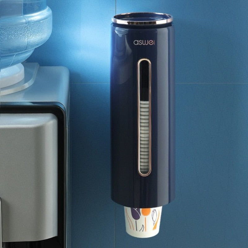 Automatic Cup Dispenser - Stylish, Hygienic Wall-Mounted Solution 0