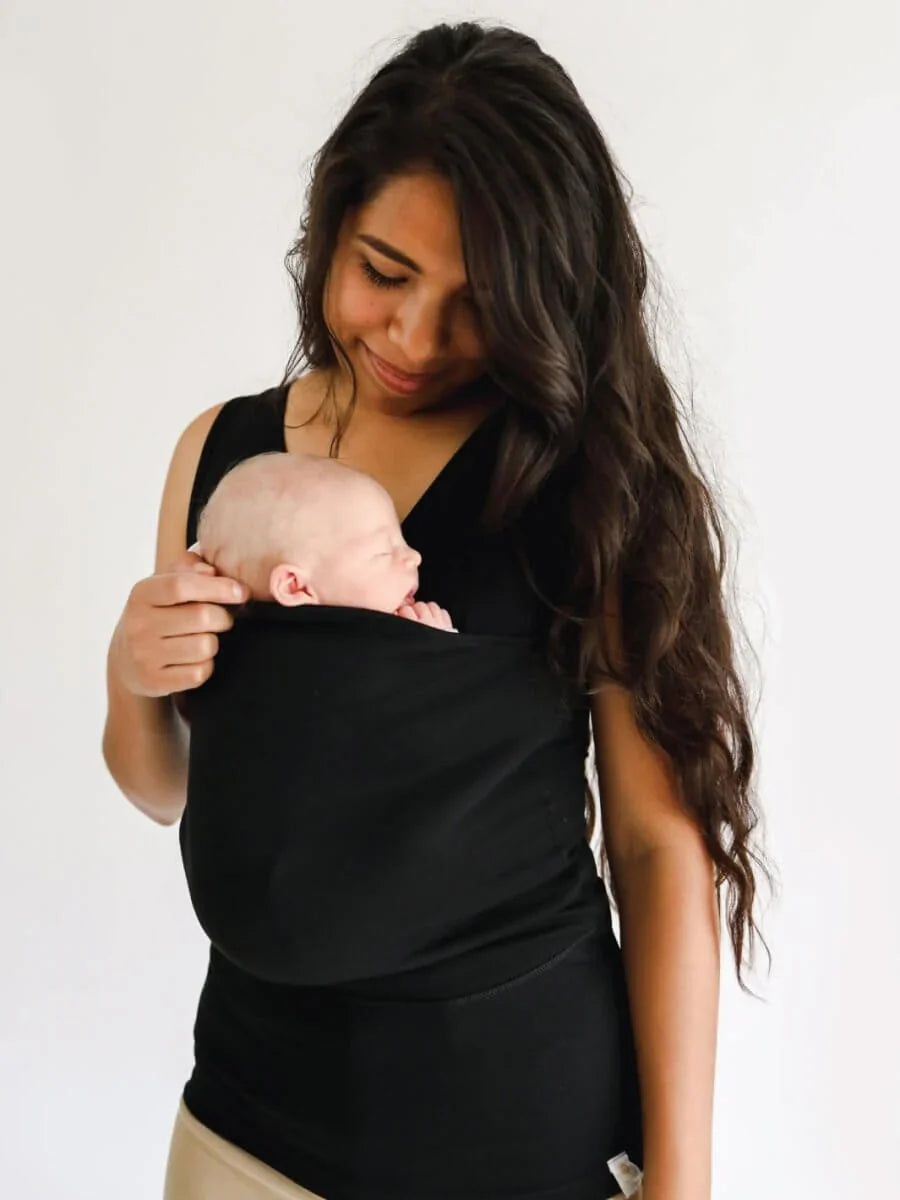 Baby Carrier T-Shirt - Ergonomic Wrap for Comfortable, Hands-Free Use 0